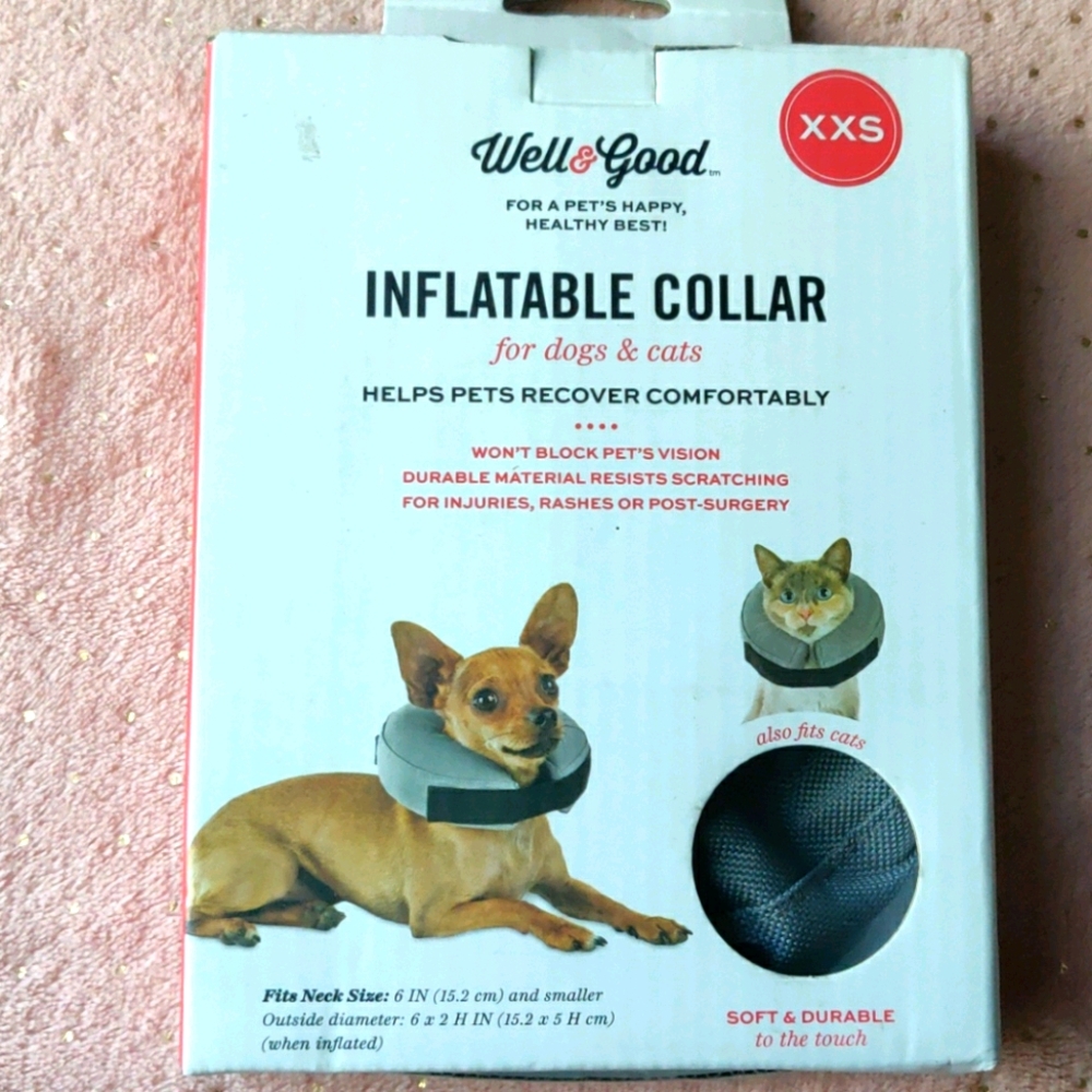 Nib Inflatable collar for dogs and cats